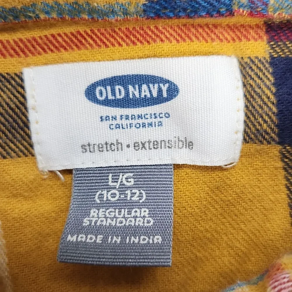 Old Navy Flannel Shirt L (10/12)